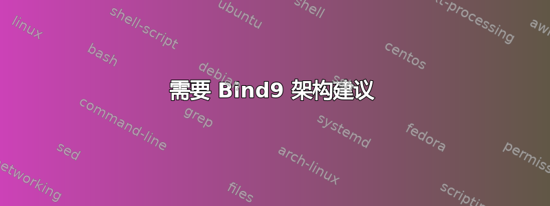 需要 Bind9 架构建议