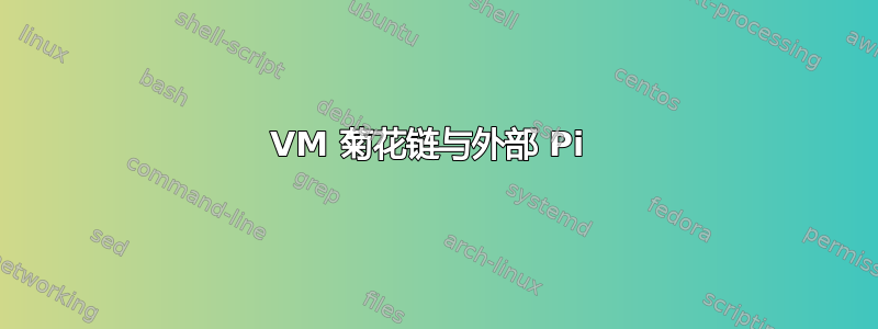 VM 菊花链与外部 Pi 