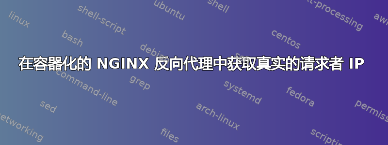 在容器化的 NGINX 反向代理中获取真实的请求者 IP