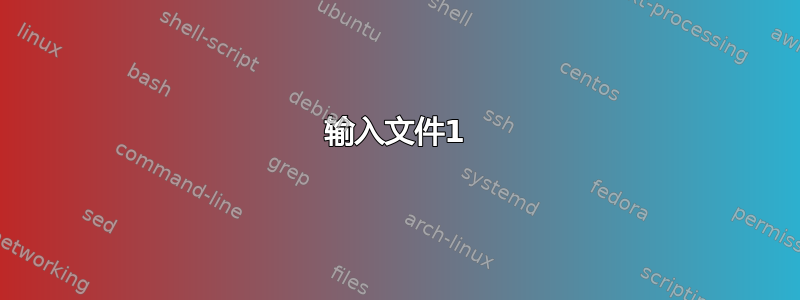 输入文件1