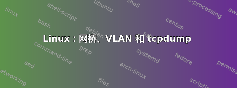 Linux：网桥、VLAN 和 tcpdump