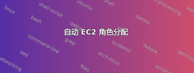 自动 EC2 角色分配