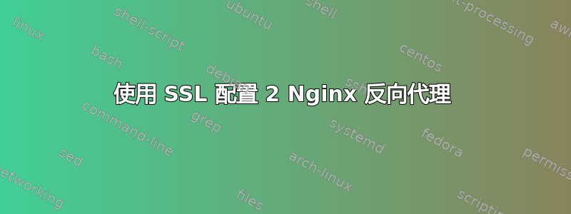 使用 SSL 配置 2 Nginx 反向代理