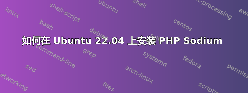 如何在 Ubuntu 22.04 上安装 PHP Sodium