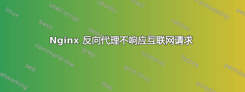 Nginx 反向代理不响应互联网请求