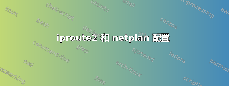 iproute2 和 netplan 配置