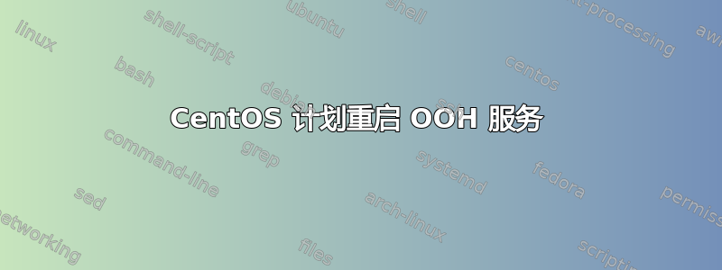 CentOS 计划重启 OOH 服务