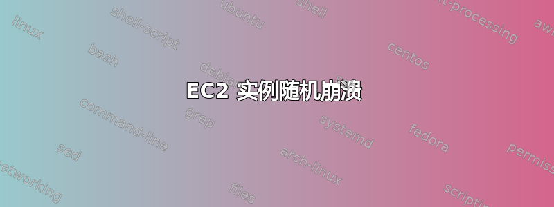 EC2 实例随机崩溃