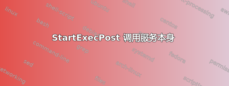 StartExecPost 调用服务本身