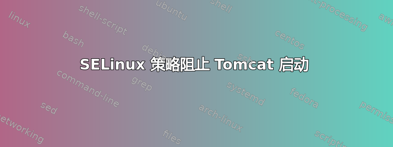 SELinux 策略阻止 Tomcat 启动