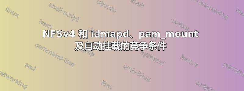 NFSv4 和 idmapd、pam_mount 及自动挂载的竞争条件