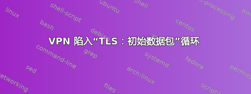 VPN 陷入“TLS：初始数据包”循环