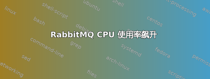 RabbitMQ CPU 使用率飙升