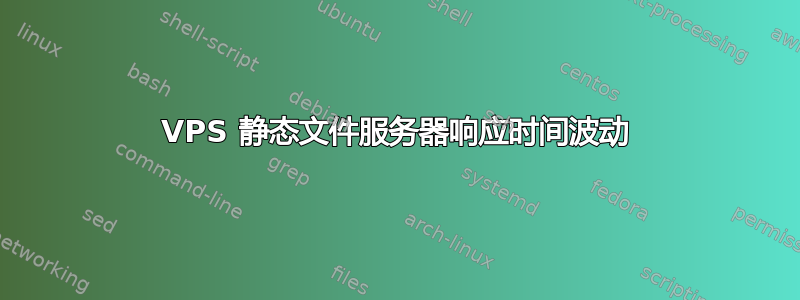 VPS 静态文件服务器响应时间波动