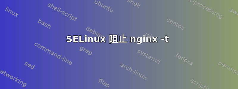 SELinux 阻止 nginx -t