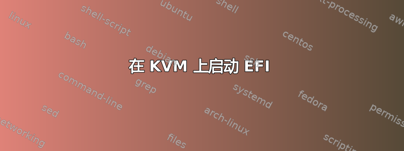 在 KVM 上启动 EFI