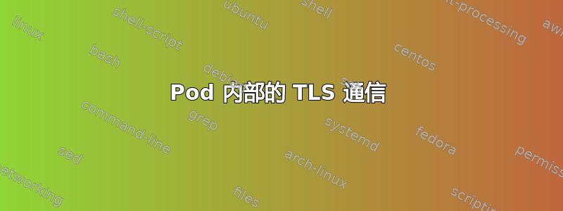 Pod 内部的 TLS 通信