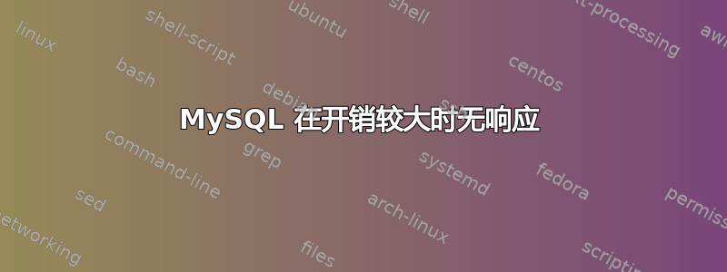 MySQL 在开销较大时无响应