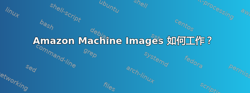 Amazon Machine Images 如何工作？