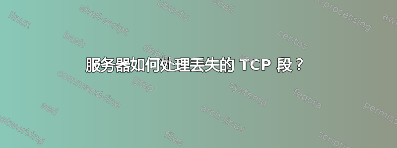 服务器如何处理丢失的 TCP 段？