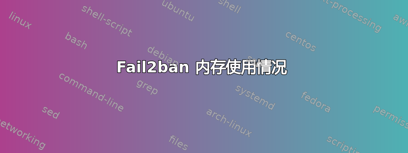 Fail2ban 内存使用情况