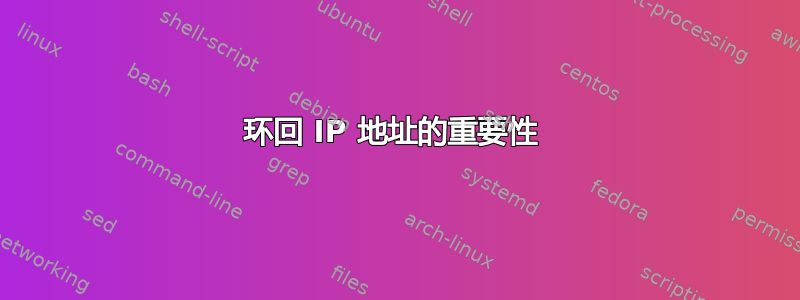 环回 IP 地址的重要性 