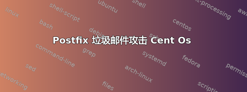 Postfix 垃圾邮件攻击 Cent Os