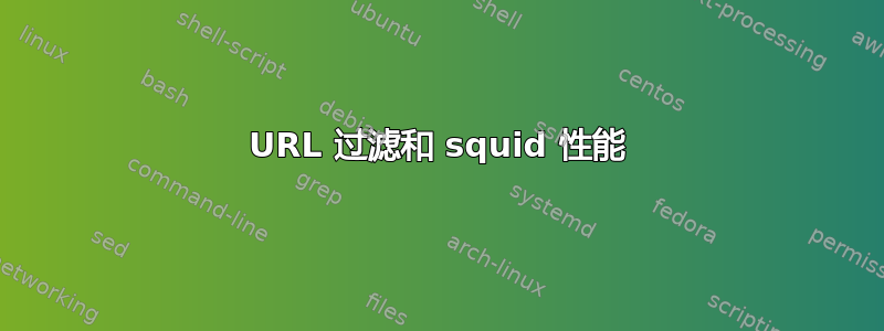 URL 过滤和 squid 性能