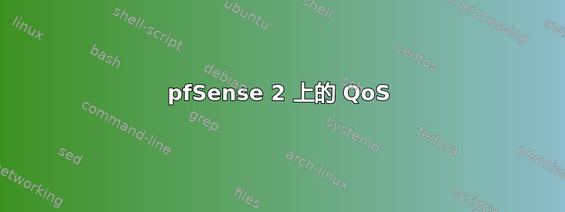 pfSense 2 上的 QoS