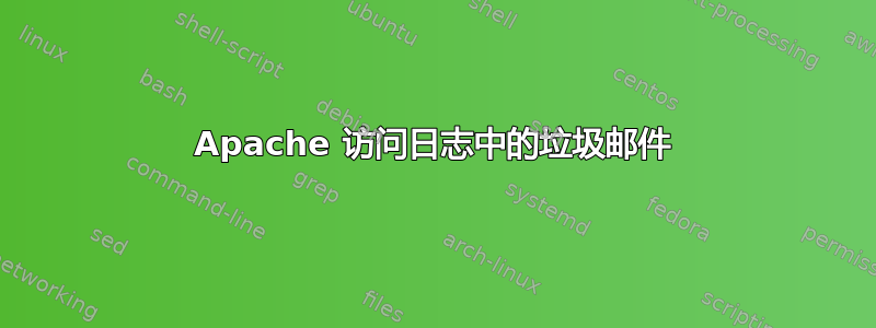 Apache 访问日志中的垃圾邮件