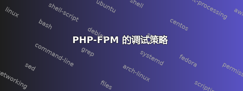 PHP-FPM 的调试策略