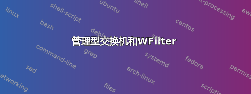 管理型交换机和WFilter