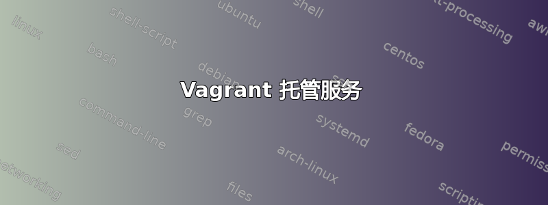 Vagrant 托管服务