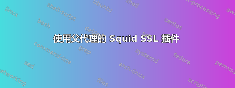 使用父代理的 Squid SSL 插件