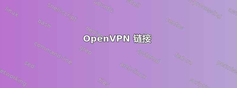 OpenVPN 链接