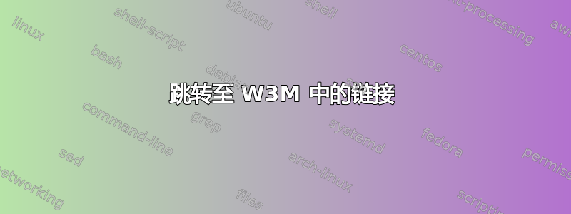 跳转至 W3M 中的链接