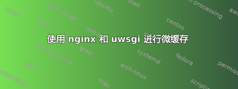 使用 nginx 和 uwsgi 进行微缓存