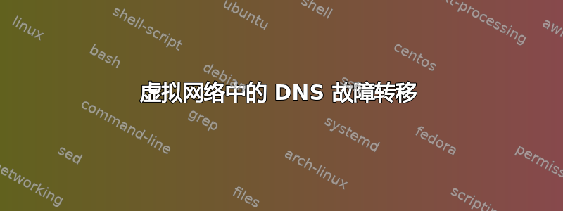 虚拟网络中的 DNS 故障转移