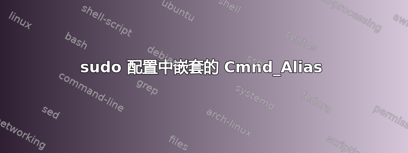 sudo 配置中嵌套的 Cmnd_Alias