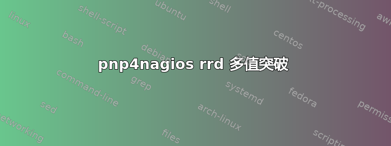 pnp4nagios rrd 多值突破