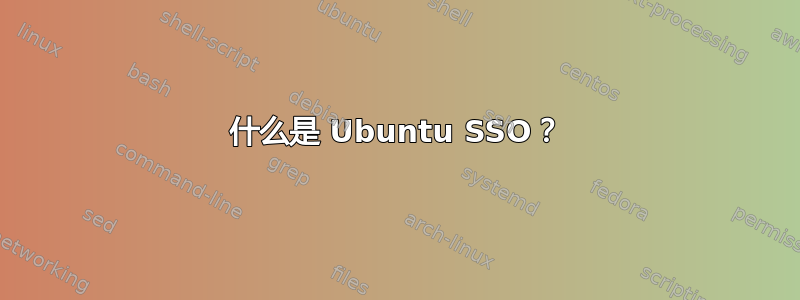 什么是 Ubuntu SSO？