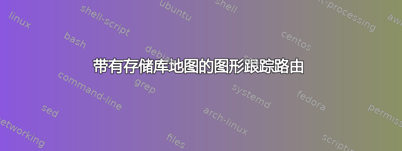 带有存储库地图的图形跟踪路由