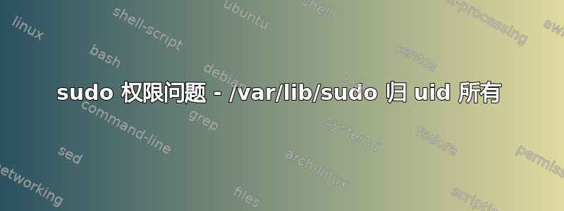 sudo 权限问题 - /var/lib/sudo 归 uid 所有