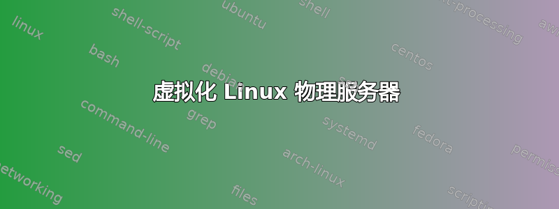 虚拟化 Linux 物理服务器