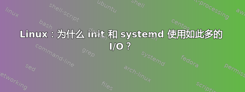 Linux：为什么 init 和 systemd 使用如此多的 I/O？