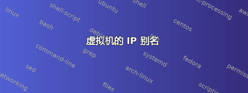 虚拟机的 IP 别名