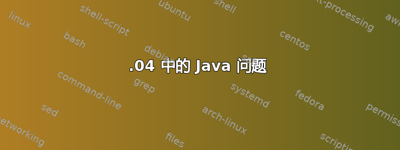 12.04 中的 Java 问题