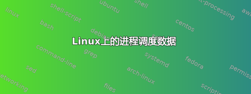 Linux上的进程调度数据