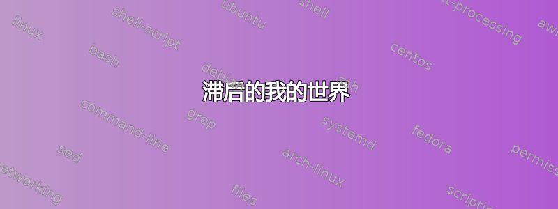 滞后的我的世界