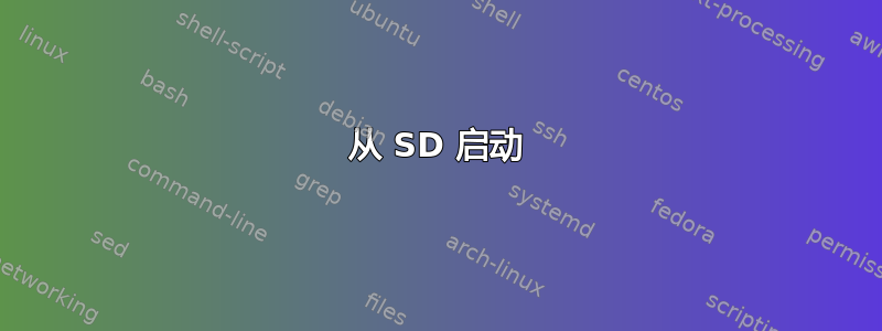 从 SD 启动